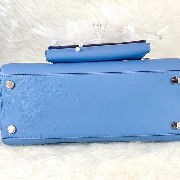 💙New Michael Kors💙Set Ciara French Blue Large TZ - Picture 6 of 8